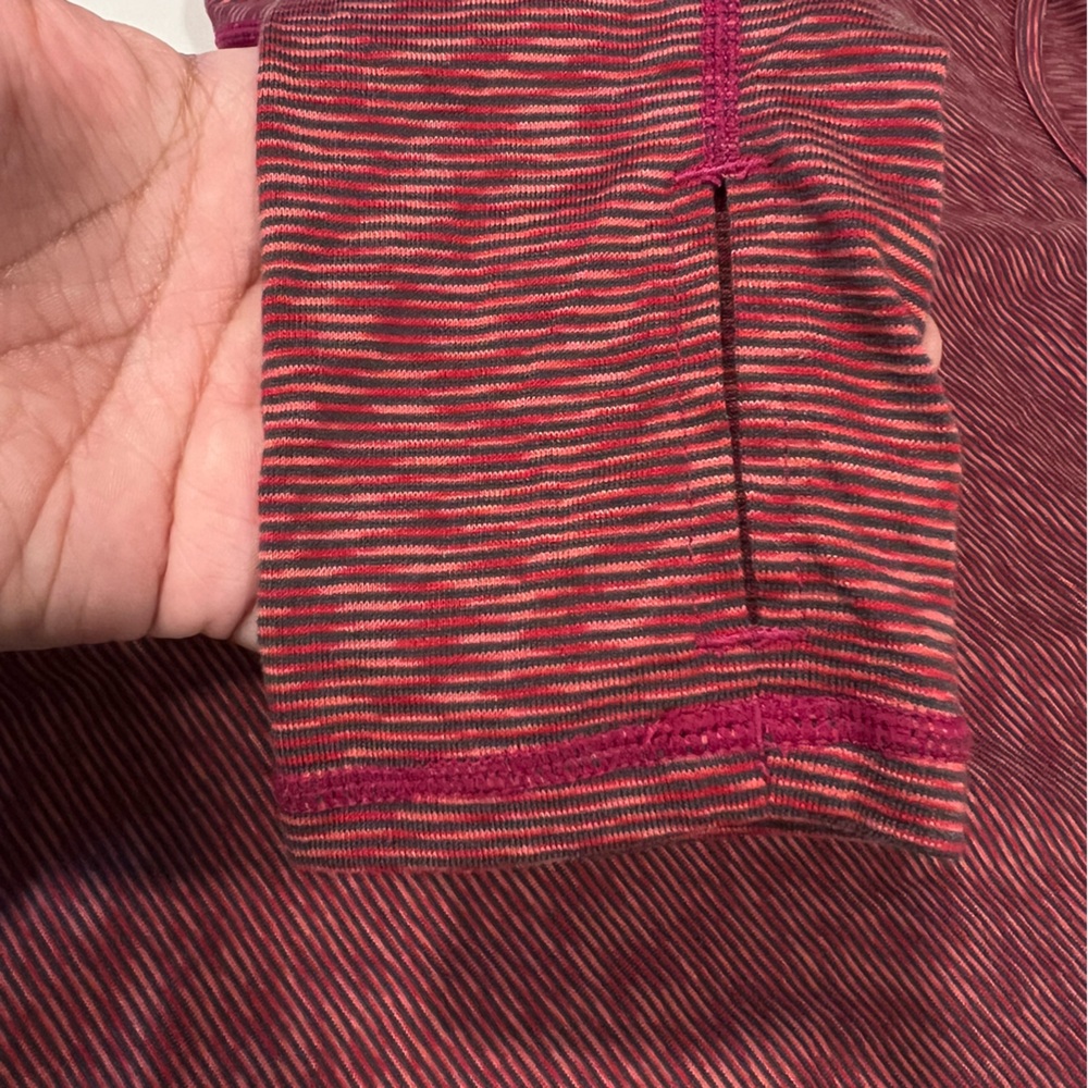 Marmot women's lateral long sleeve shirt pink size XS thumbhole hiking top - Picture 7 of 11